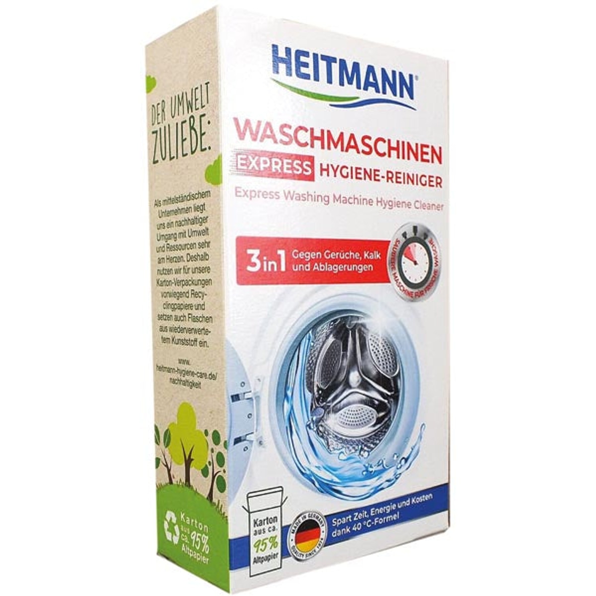 Nettoyant express pour lave-linge Heitmann 250 g