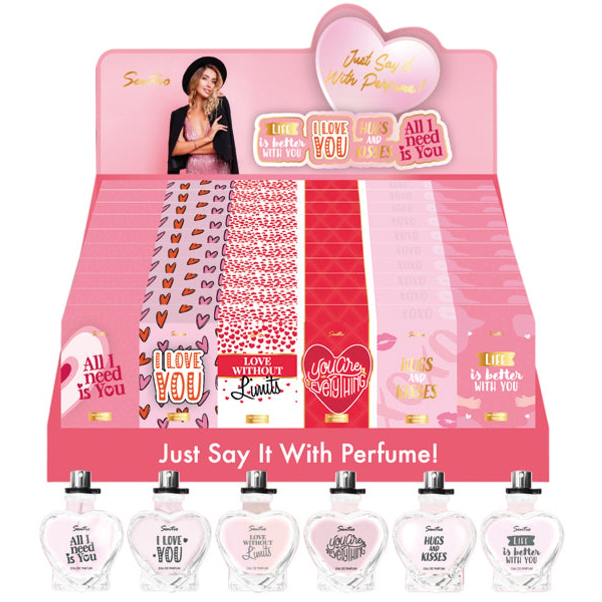 Parfum Sentio 15ml Citations d'amour 60 pièces. 6f.so.