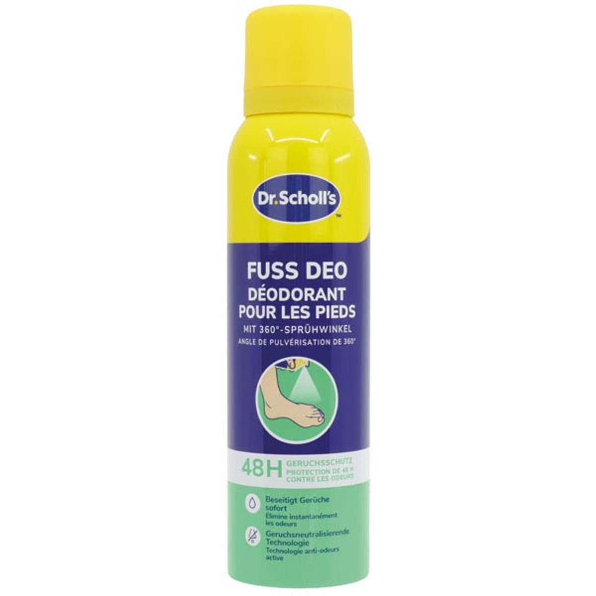 Déodorant pour pieds Scholl Extra Fraîcheur 150 ml