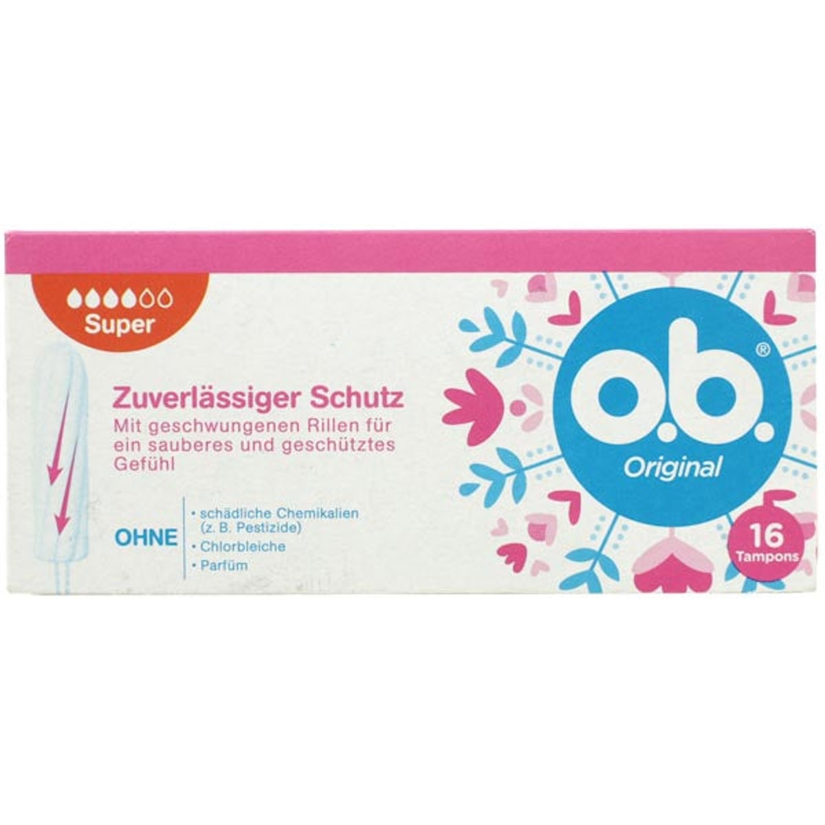 Tampons O.B. Super paquet de 16