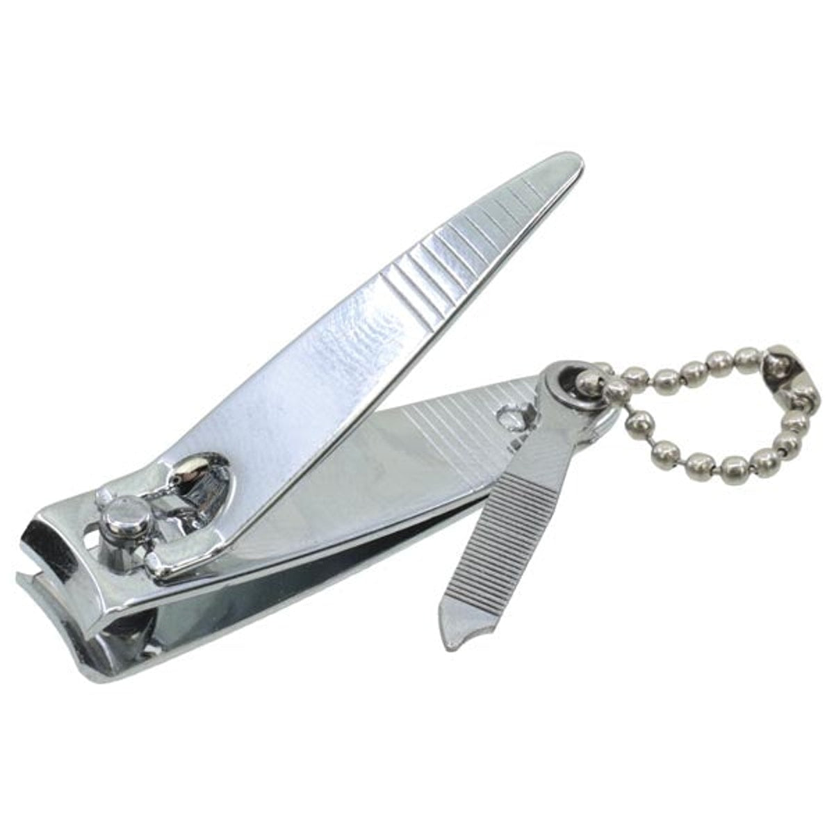Coupe-ongles 5,5 cm, chromé, avec lime 3 cm incluse