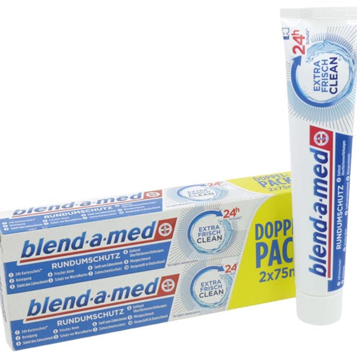 Dentifrice Blend-a-med 2 x 75 ml Extra Frais