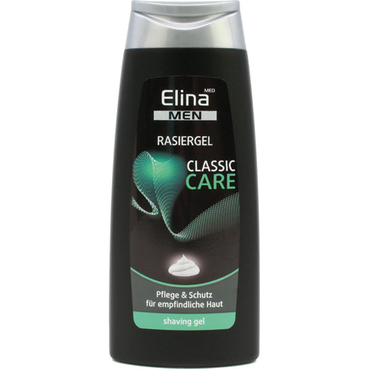 Gel à raser Elina 200 ml en flacon (sans aérosol)