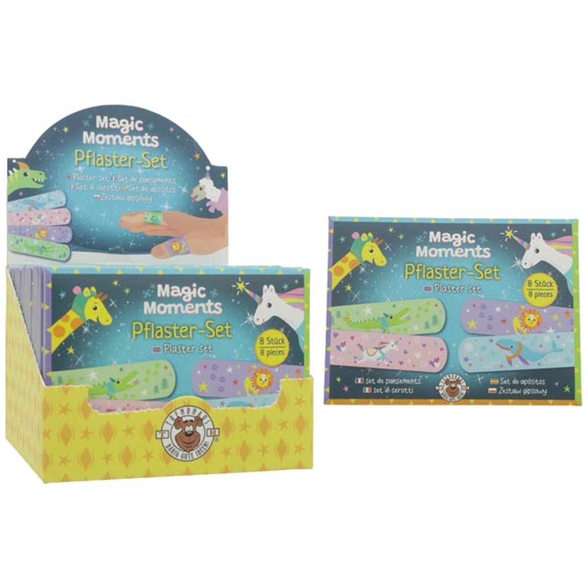 Coffret en plâtre Magic Moments, 8 pièces, 16 pièces présentées