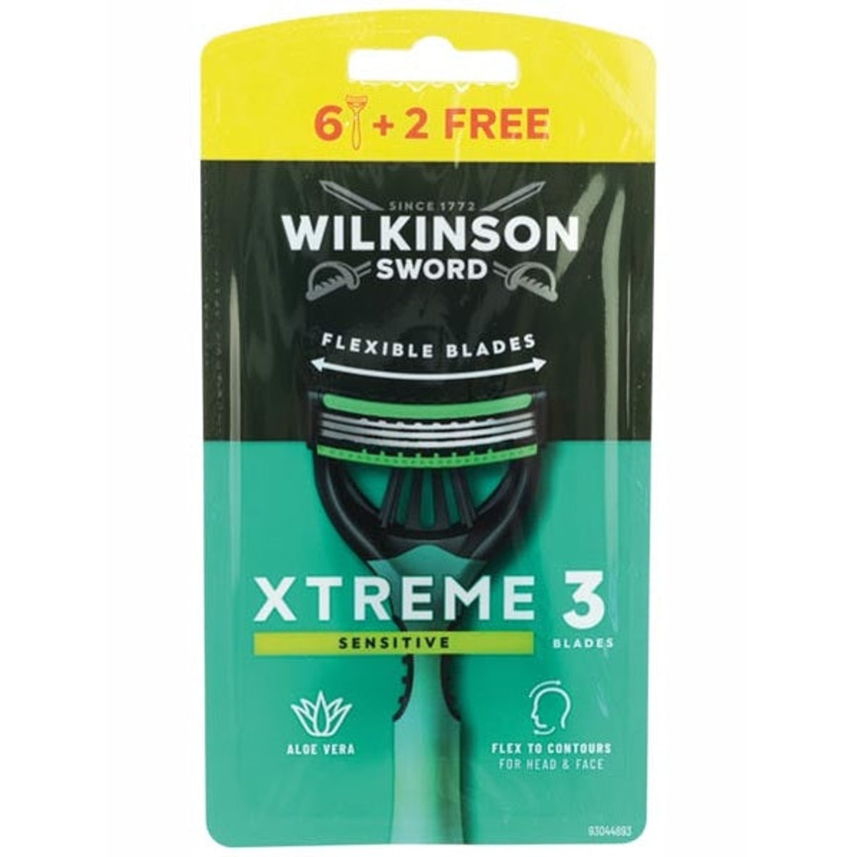 Rasoirs jetables Wilkinson Xtreme3 Sensitive 6+2