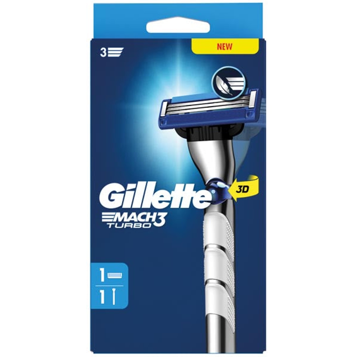 Rasoir Gillette Mach3 Turbo