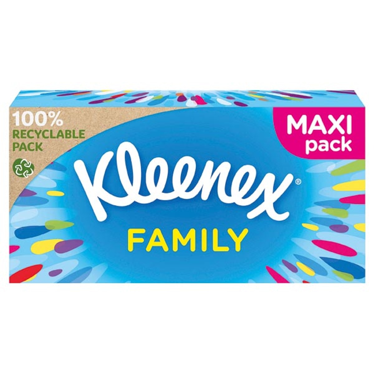 Mouchoirs en papier Kleenex, paquet maxi de 128 unités, 2 plis