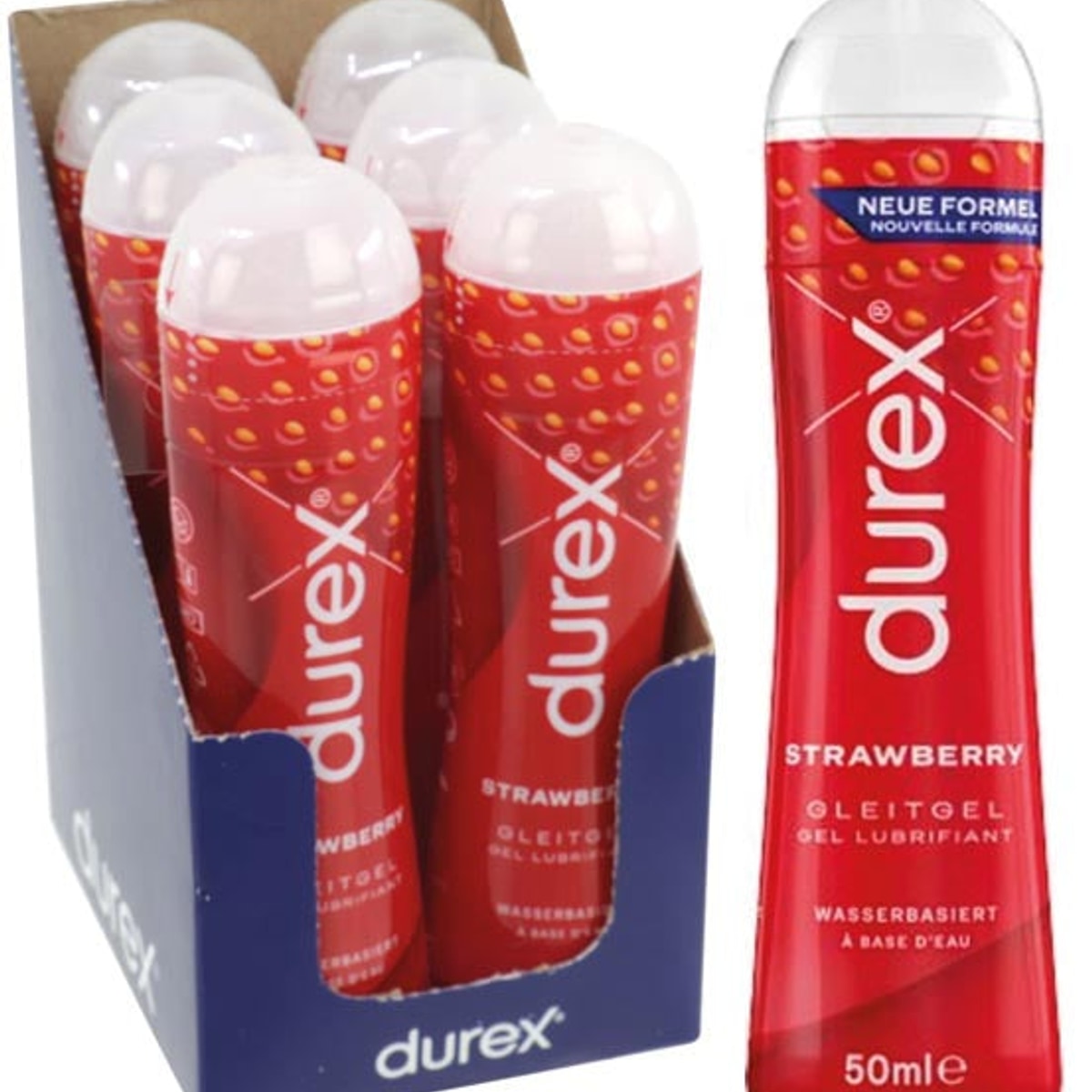 Lubrifiant Durex Fraise 50 ml