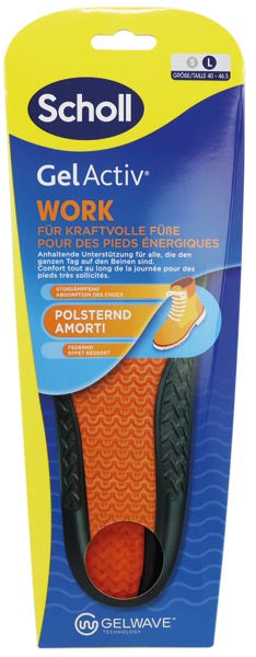 Semelle intérieure Scholl GelActive Work, taille L