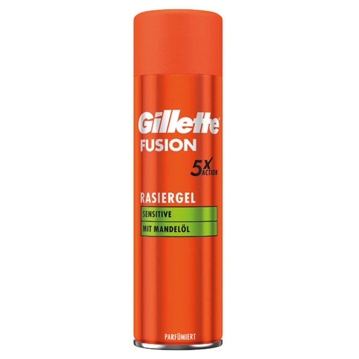 Gel à raser Gillette Fusion 200 ml pour peaux sensibles