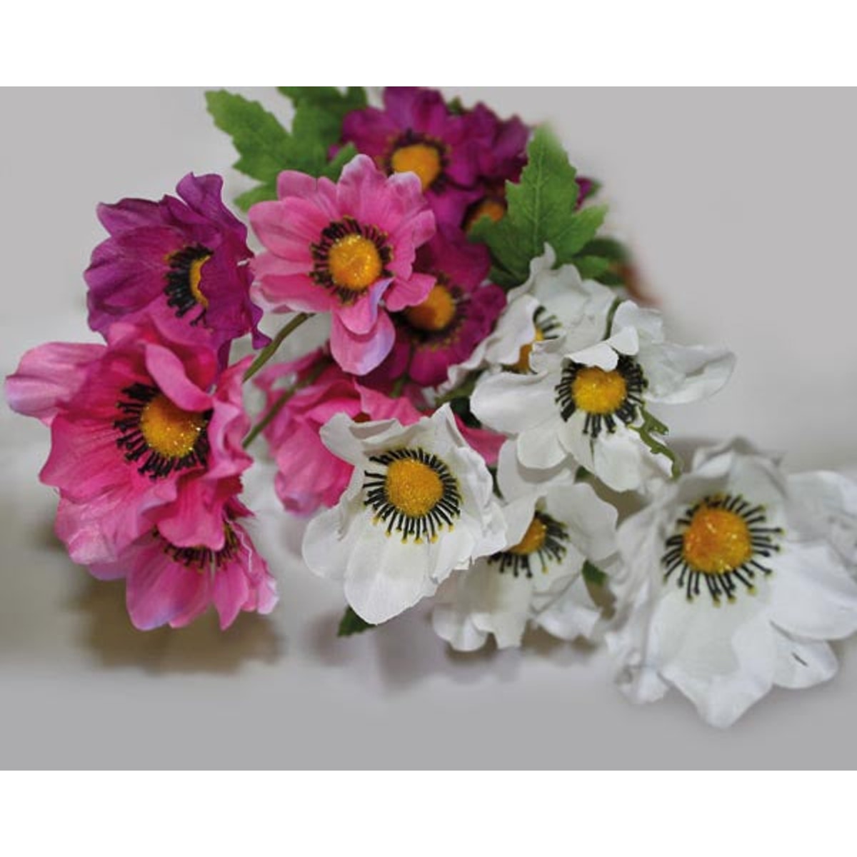 Bouquet de 5 marguerites, 51 cm