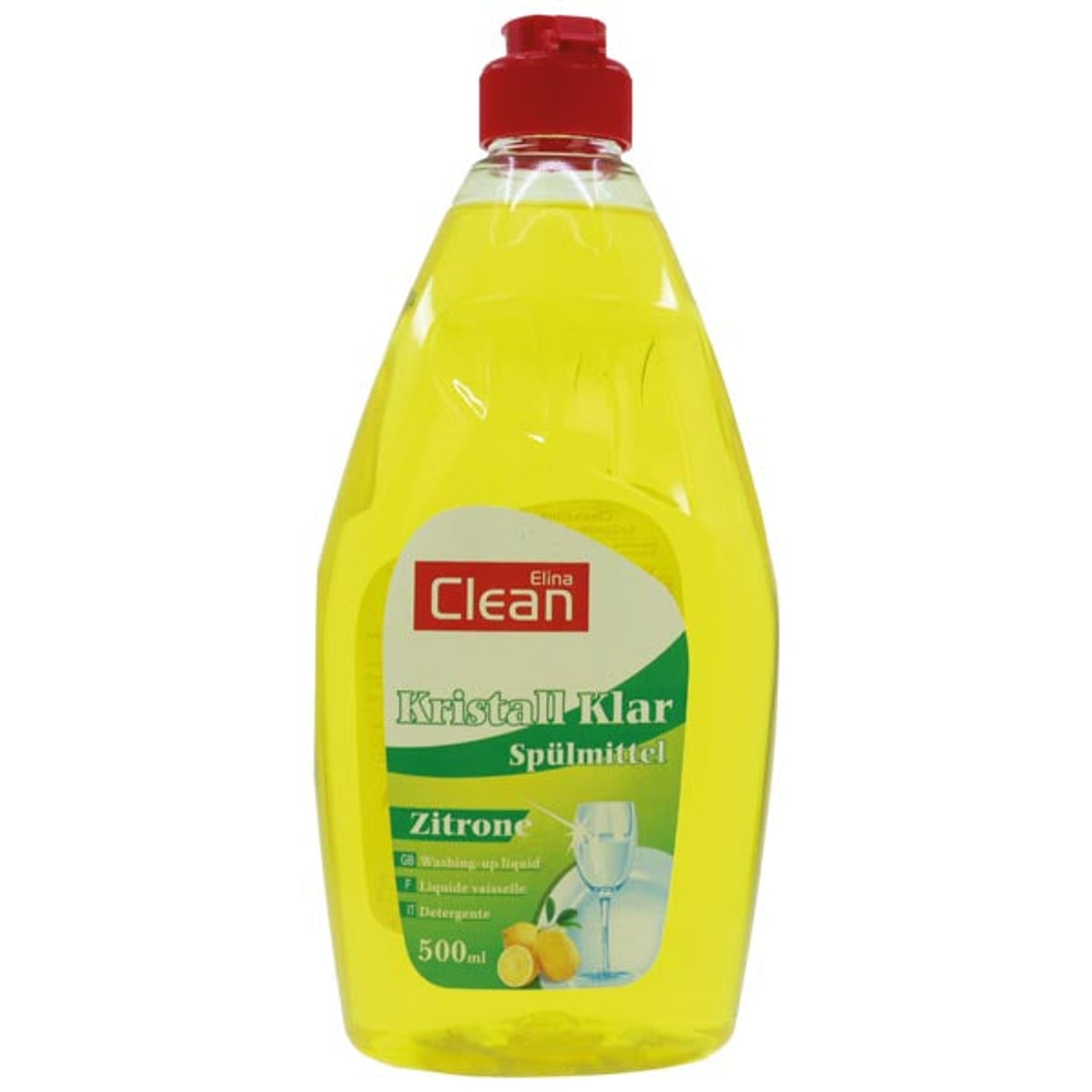 Liquide vaisselle 500 ml CLEAN Citron