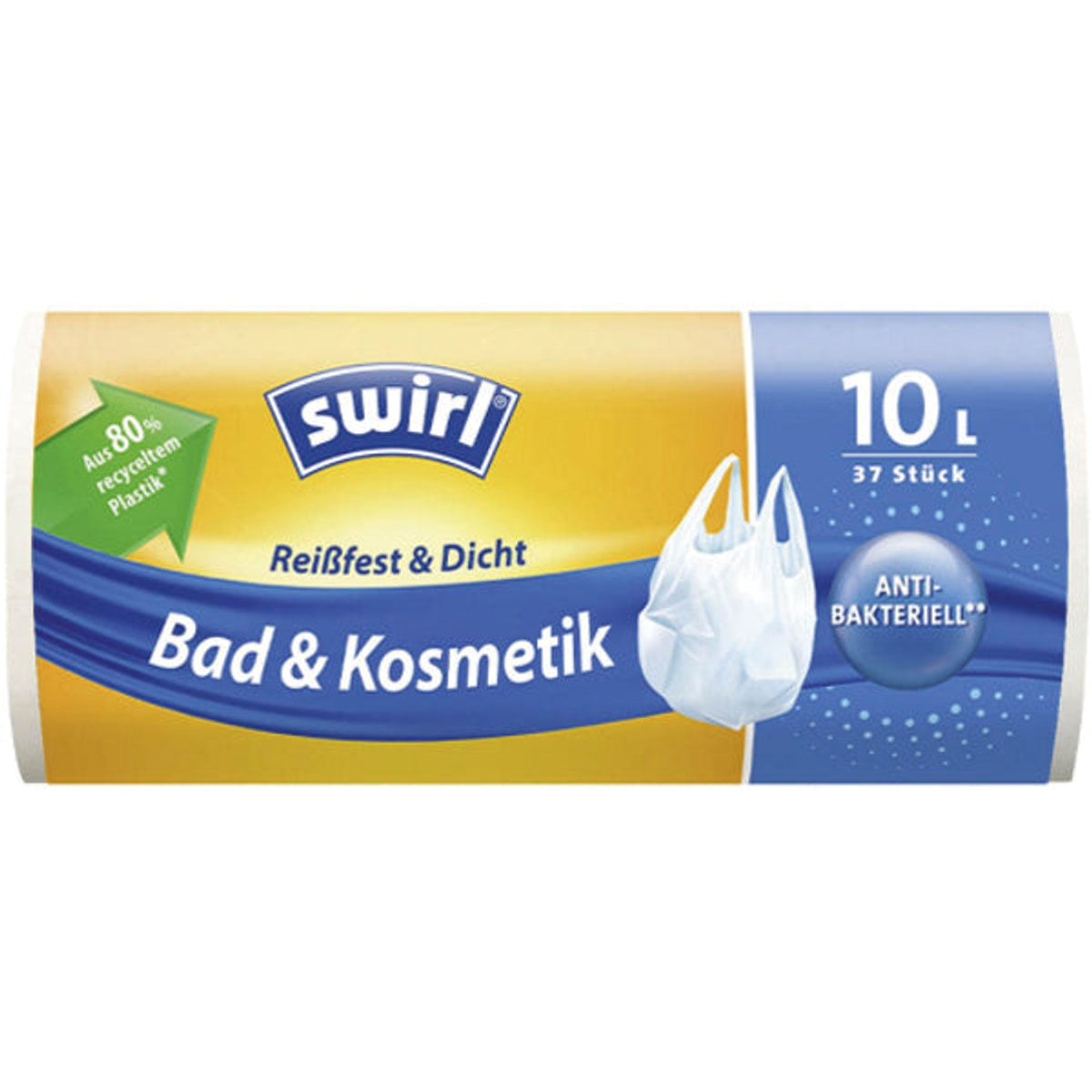 Sacs poubelle Swirl pour salle de bain et produits cosmétiques, 10 litres de 37