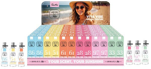 Parfum Sentio 15ml Aroma de la Isla 60pcs. 6f.i.mar