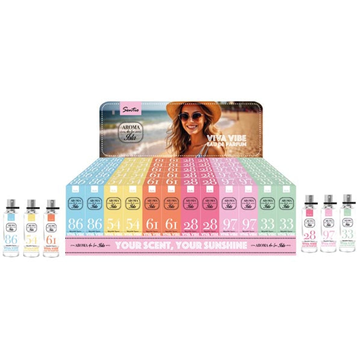 Parfum Sentio 15ml Aroma de la Isla 60pcs. 6f.i.mar