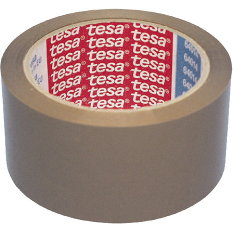 Ruban adhésif d'emballage extra-large TESA, 66 m x 50 mm, marron