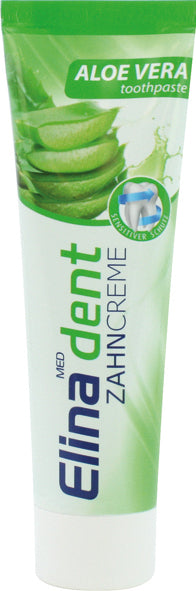Dentifrice Elina 100 ml à l'aloe vera et au fluorure
