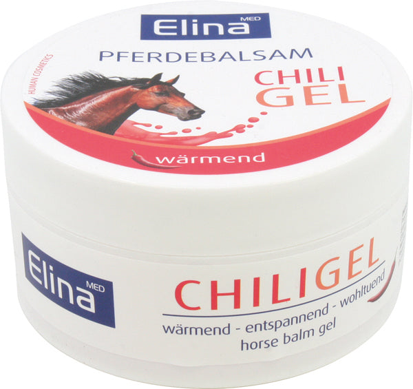 Crème Elina 150 ml Baume pour chevaux Gel Piment