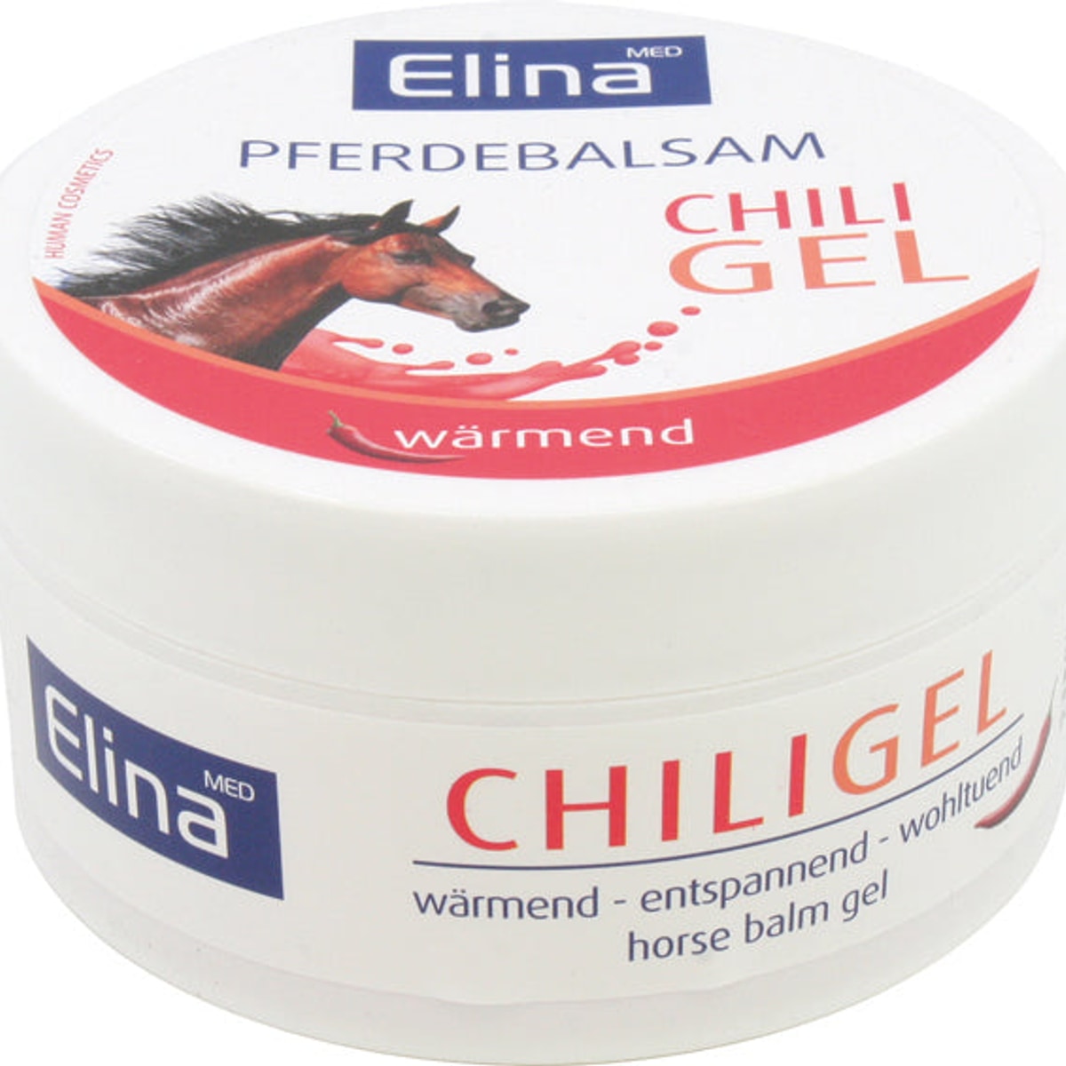 Crème Elina 150 ml Baume pour chevaux Gel Piment