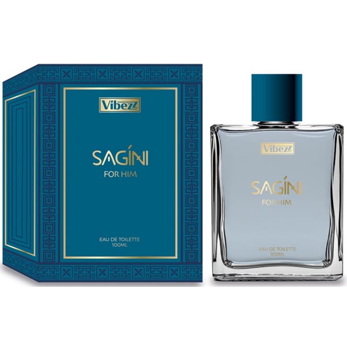 Parfum Vibezz 100ml Sagini EDT homme