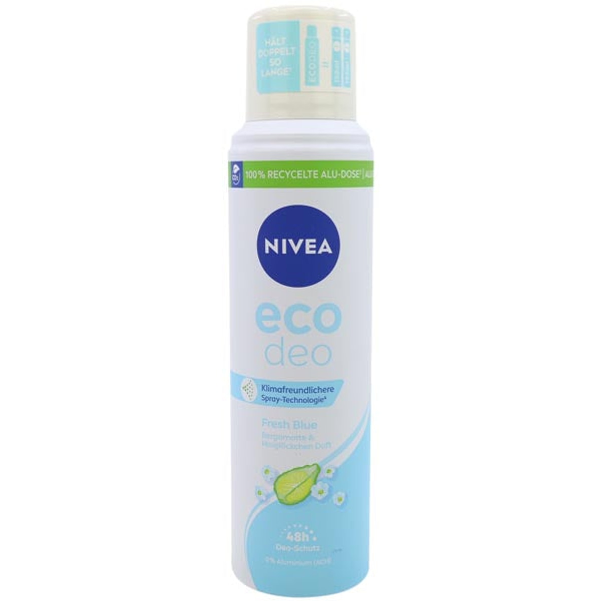 Déodorant spray Nivea 125 ml Eco Fresh Bleu