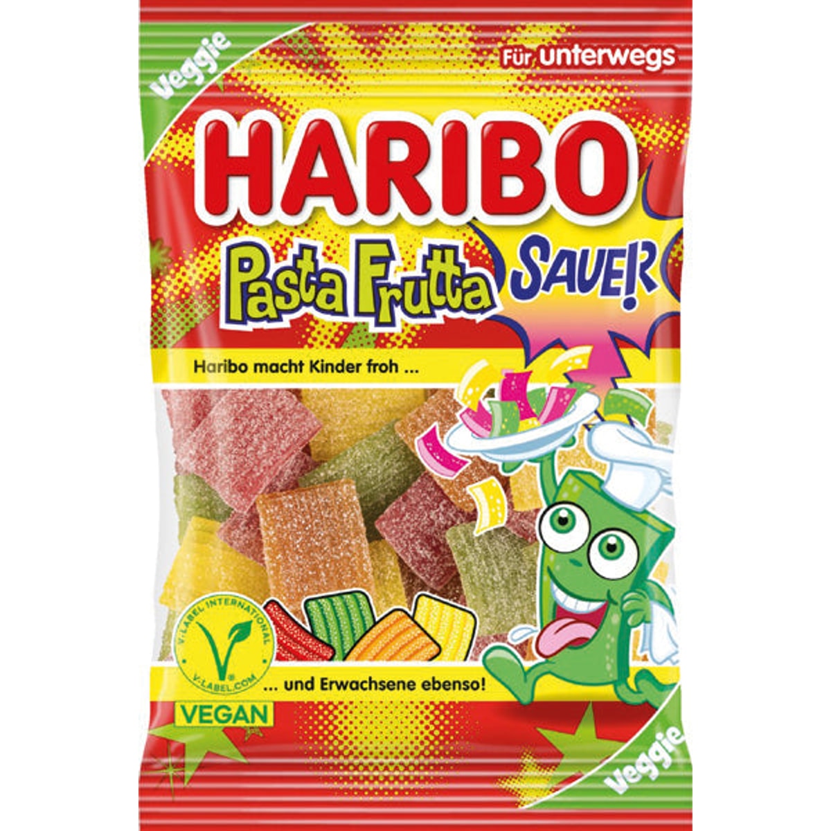 Alimentation Haribo Pâtes Frutta Sour 85g
