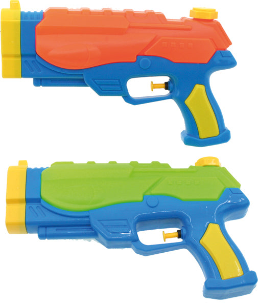 Pistolet à eau compact 24x14cm, 2 pièces, assorti avec réservoir