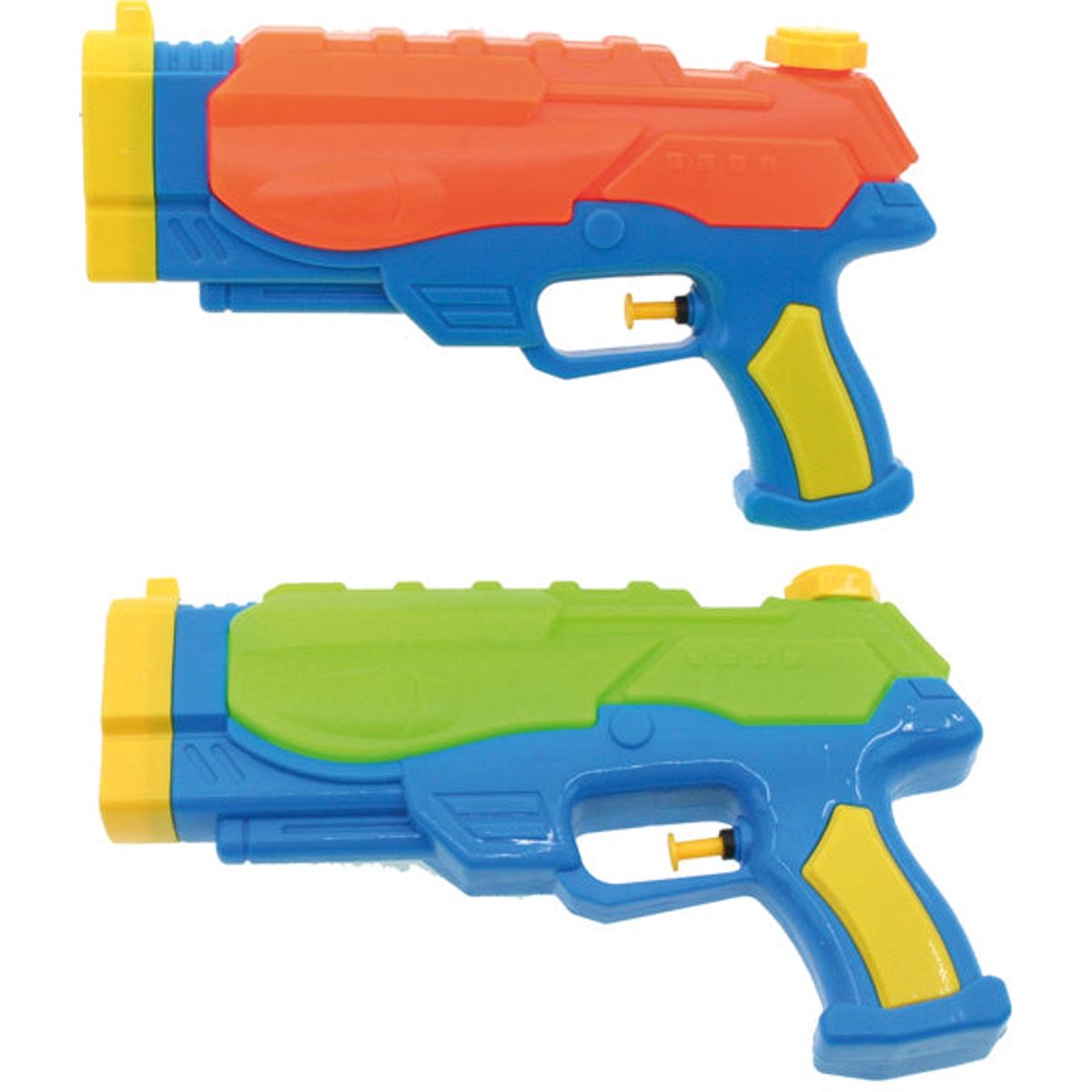 Pistolet à eau compact 24x14cm, 2 pièces, assorti avec réservoir
