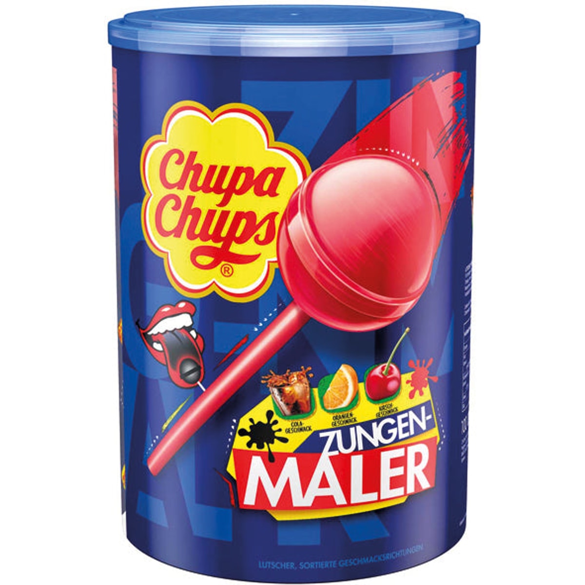 Chupa Chups Peigneurs de langue, boîte de 100 pièces de 1200 g