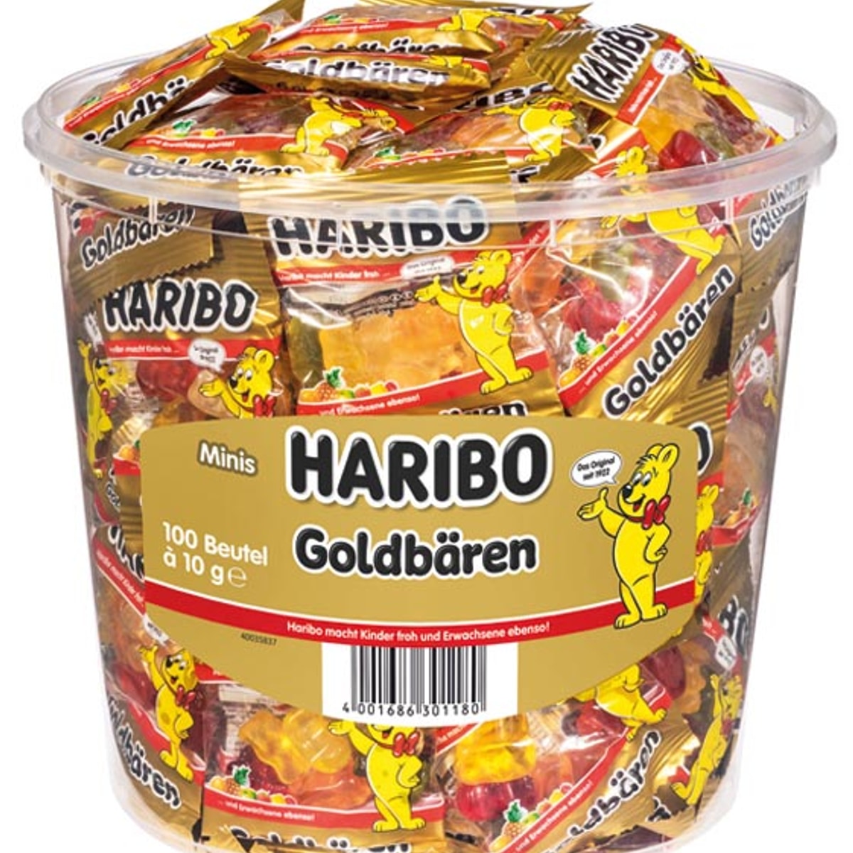 Haribo Goldbears, 100 mini sachets