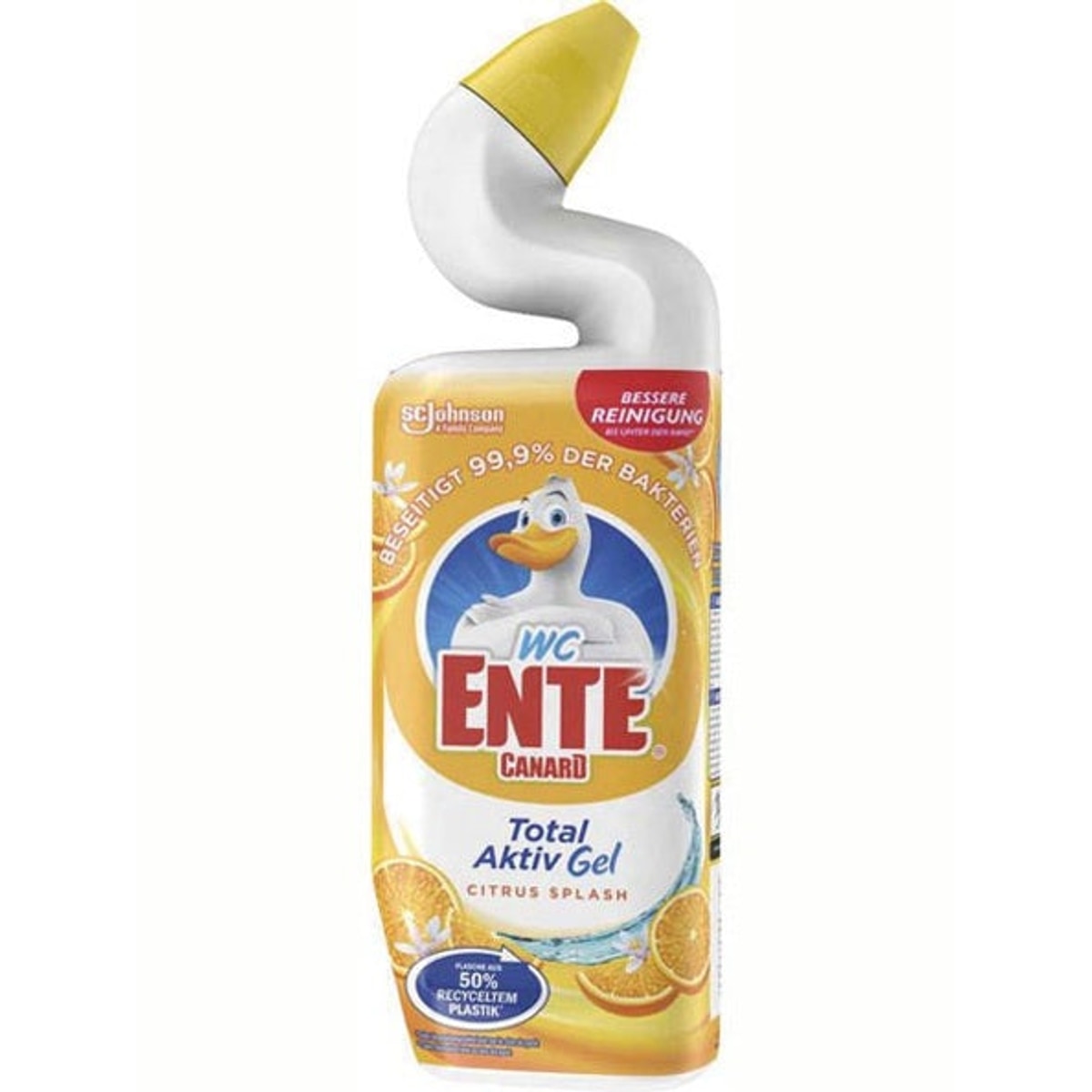 Gel nettoyant WC Duck Total Active Agrumes 750 ml