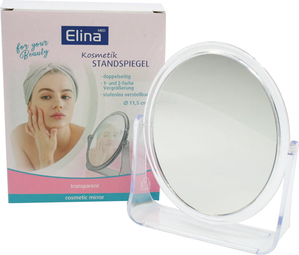 Support de miroir ovale, 13x10cm, couleurs assorties.