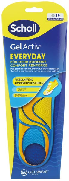 Semelle intérieure Scholl GelActiv Everyday, taille L