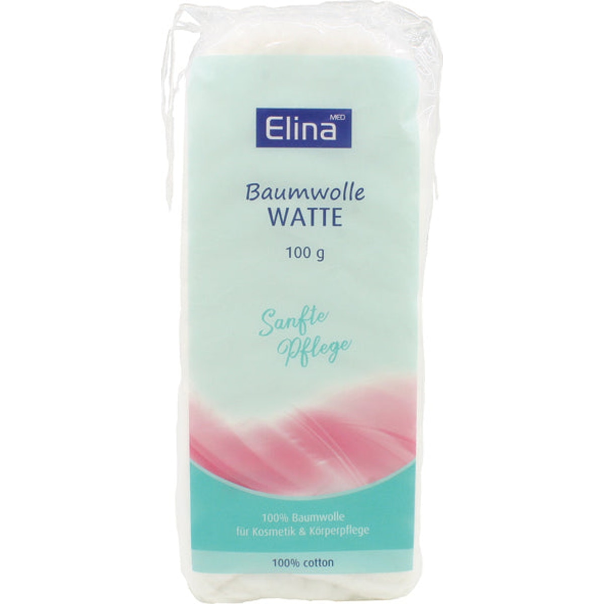 100 g de ouate Elina, 100 % coton, en sachet