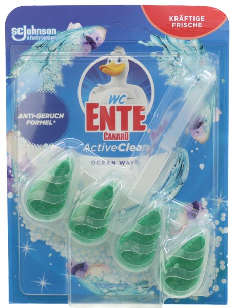 Désodorisant WC Ente Active Clean 38,6 g Océan