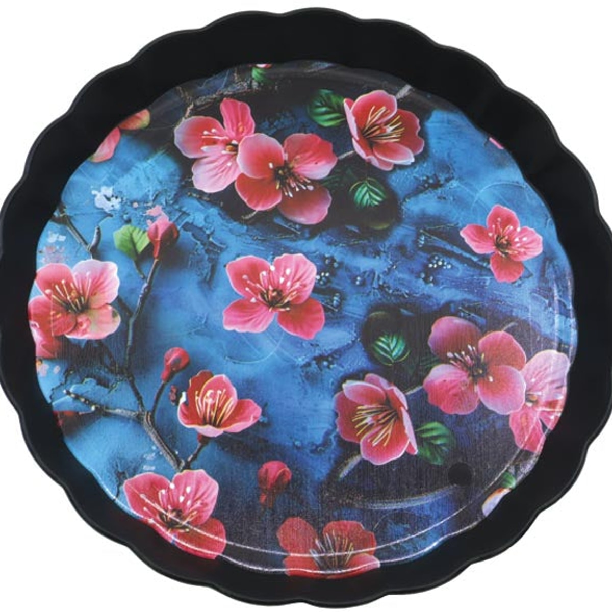 Plateau rond, 27,5 cm, en plastique