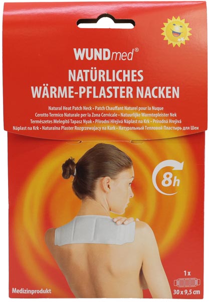 Pansement pour plaie, sparadrap chauffant pour cou, 30x9,5cm, 50g.