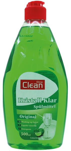 Liquide vaisselle 500 ml CLEAN original citron vert