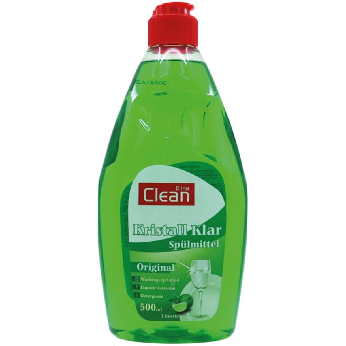 Liquide vaisselle 500 ml CLEAN original citron vert