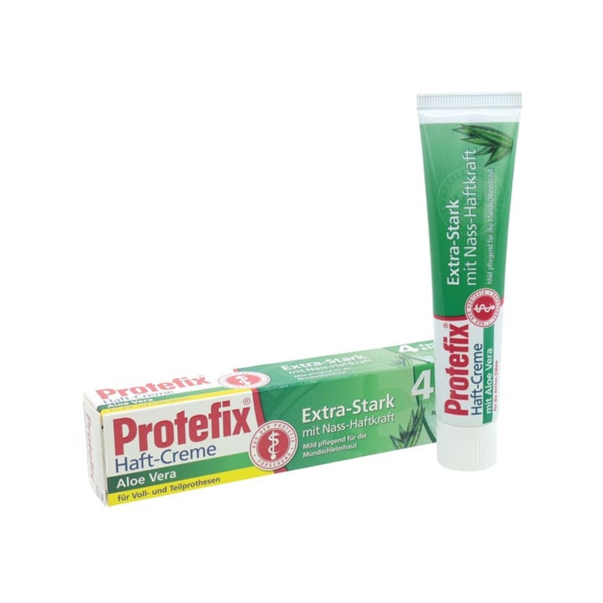 Crème adhésive Protefix 47g Extra Forte à l'Aloe Vera