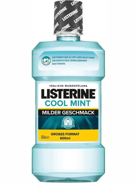 Bain de bouche Listerine 500 ml Menthe fraîche douce