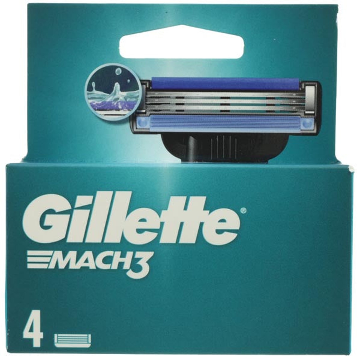 Ensemble de 4 lames Gillette Mach3