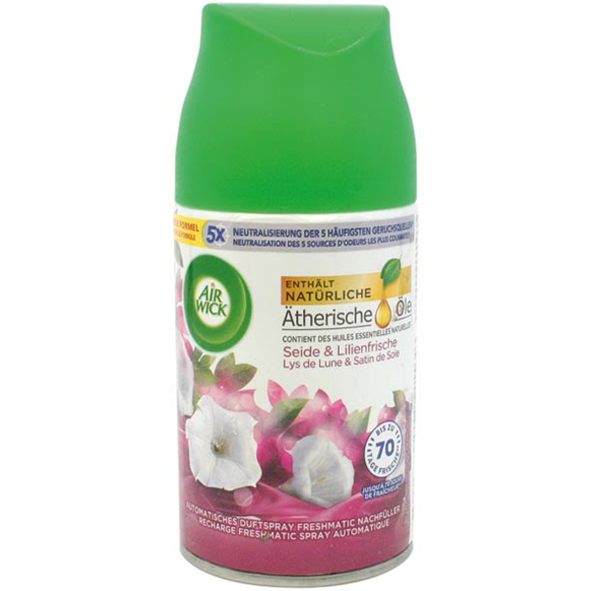 Airwick FreshMatic NFP 250ml Soie et Lys Frais