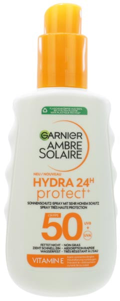 Ambre Solaire spray solaire protection 24h SPF50 150 ml