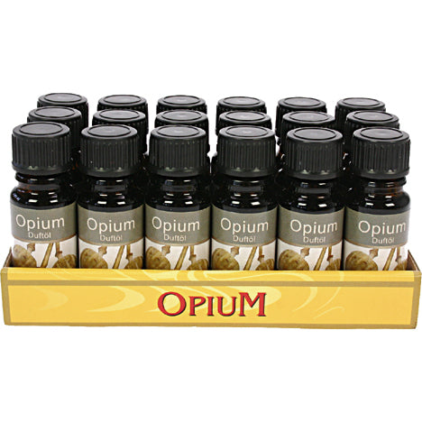 Huile parfumée à l'opium, flacon en verre de 10 ml
