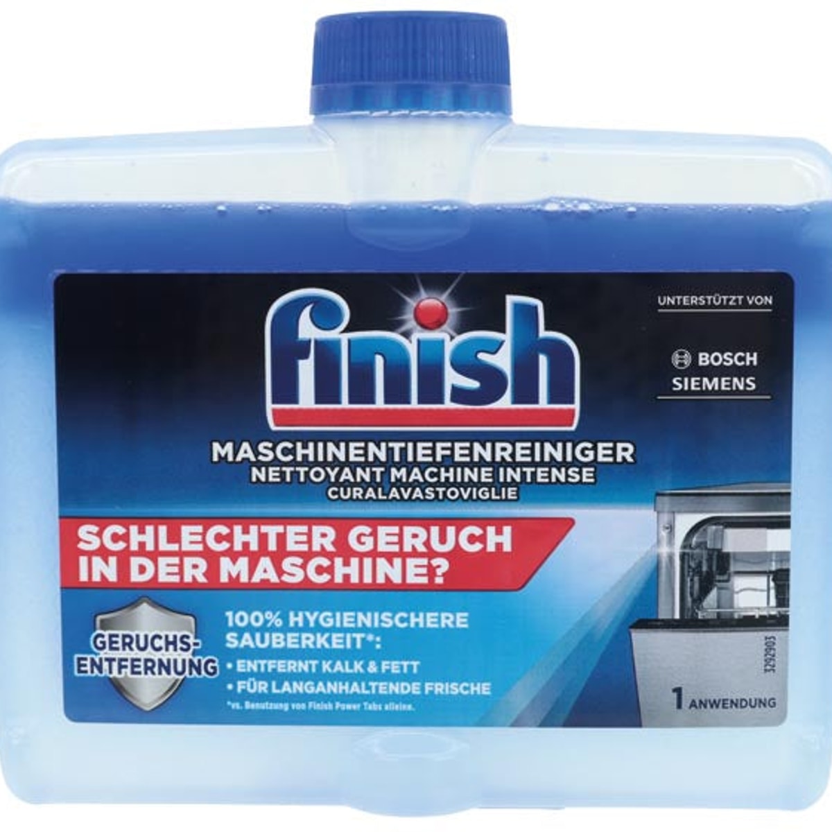 Nettoyant en profondeur pour machine Finish 250 ml