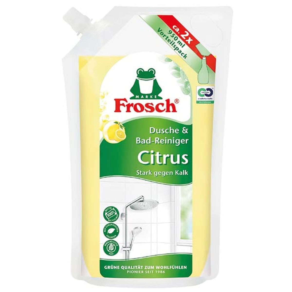 Nettoyant douche et bain Frosch Citrus NFB 950 ml
