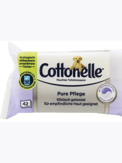 Papier toilette humide Cottonelle Pure Cleanse