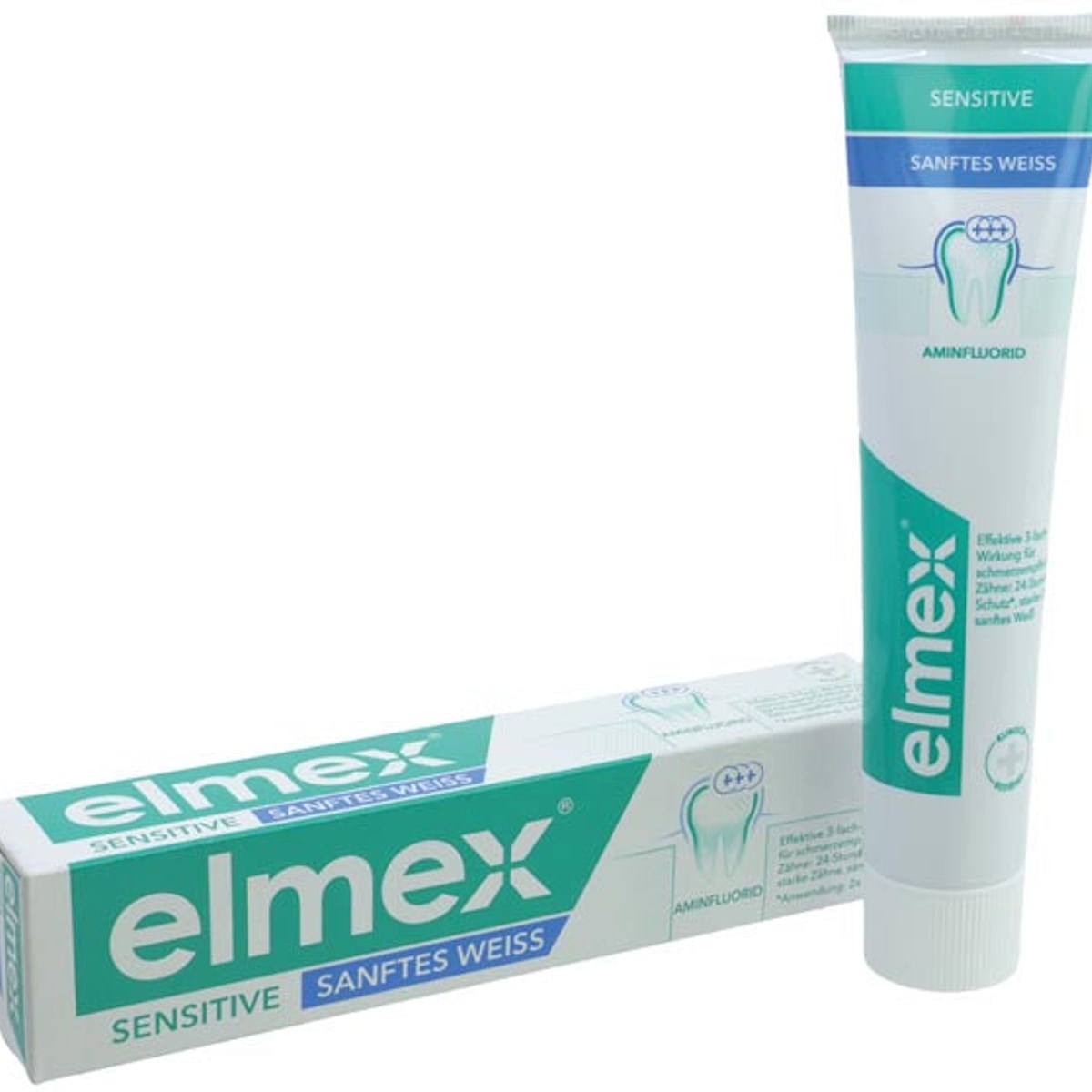 Dentifrice Elmex 75 ml Sensitive Doux Blanc
