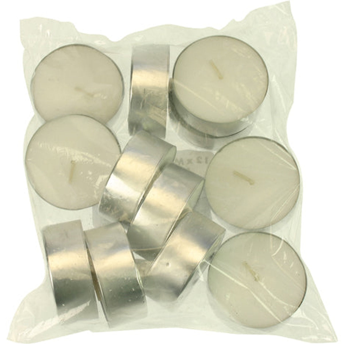 Bougies chauffe-plat maxi, 12 pièces par sachet, 5,5 x 2 cm